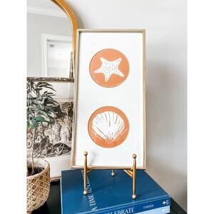 Limited Edition Marie Christian Signed‎ Shell & Starfish Coastal Prints